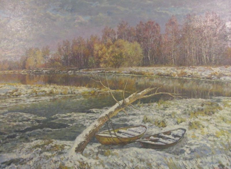пробуждение, х.м., 75х100, 2018г.